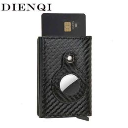 Rfid Card Holder Men Wallets Money Bag Male Black Short Wallet 2022 Small Leather Slim Mini For Airtag air Tag J220809271V