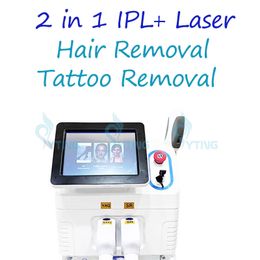 IPL OPT Laser Epilator Hair Removal Acne Treatment Skin Rejuvenation Laser Depilator Device Q Switch Laser Eyebrow Tattoo Removal