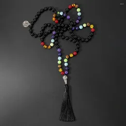 Pendant Necklaces Decoration Necklace With Tassel Fashion Ethic Style Beading Portable Jewellery Dressing Up For Party Travel