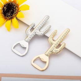 New Bottle opener Cactus Metal Wine Stopper Bar Tool Champagne Cork Fashion Wedding Gift