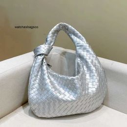 Totes Bottegaaveneta New Jodie Bag Woven Large Handbag Women Designer Jodie Soft Sheep Leather Tote Handle Handbags Ladies Chain Shoulder Bag High Quality L