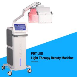 180 Degree Adjustable PDT Wrinkle Remove Skin Rejuvenation Tightening Pore Cleaning Anti-aging Anti-wrinkle Phototherapy Equipment with 7 Colors LED