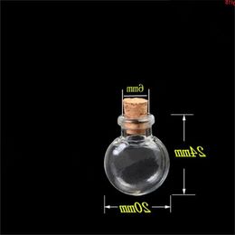 Mini Oblate Glass Bottles Pendants Small Wishing With Cork Arts Jars For Necklace 20pcs/lot good qty Rnfeh