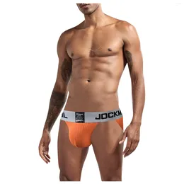 Underpants Jockmail Men Briefs Sexy Jockstrap Thong Soft Athletic Supporters Sport Underwear Jocks Pouch