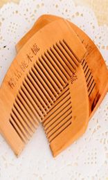 2021 Wood Comb Beard Comb Customised Combs Laser Engraved Wooden Hair Comb for Men Grooming LX746776111859827028