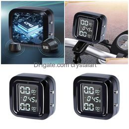 Motorcycle Tyre Pressure Monitoring System Tpms Electric Vehicle 2-Wheel Detection