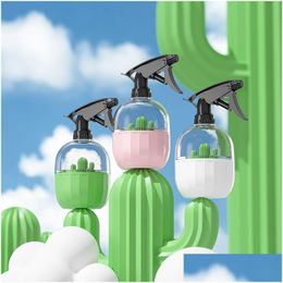 Sprayers Empty Spray Bottle With Cactus Decoration Reusable Pressure Household Irrigation Drop Delivery Home Garden Patio Lawn Dhse4