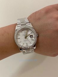 Diameter Men's White Gold 40Mm 2836 Movement Of The Entire Watch About 162 Grams Unisex Designer Watches 280347 es