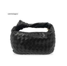 Totes Bottegaaveneta Designer luxury bag Authentic Leather Fashion Cassettes Jodie Jodies Simple Colour Bag Womens Cowhide Woven Knot L