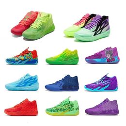 OG Motorcycle Boots MB1 LaMelo Ball kids Men women Basketball Shoes With Box 2023 Sport Shoe Trainner Sneakers Size 3.5-12