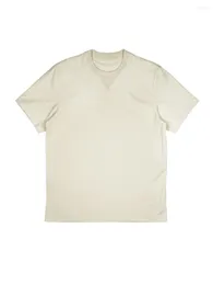 Men's T Shirts Vintage T-shirt Pure Cotton Short Sleeves Biker Summer Casual Streetwear Male Clothing