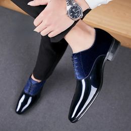 Dress Shoes Men Dress Shoes Men Spring Wedding Fashion Office High Quality Leather Comfy Business Man Formal Shoes Men Shoes 231016