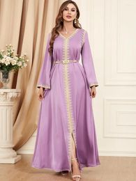 Ethnic Clothing Muslim Arabic Dubai Modest Abayas For Women Kaftan Robe African Luxury Embroidery Patchwork Evening Maxi Drsses Islamic