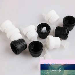 All-match 18mm Plastic Cap with Drop Plug for Essential Oil Bottle, Screw Tamper Evident Cap for 5ml/10ml/15ml/20ml/30ml/50ml/100ml Bottle