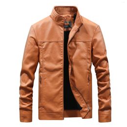 Men's Jackets Bomber Jacket Men Casual Windbreaker Coat Spring Autumn Outwear Stand Slim Military S