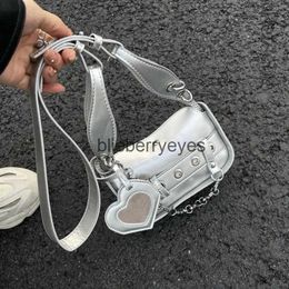 Cross Body Silver Style Leather Mini Cross Body Bags For 2023 New Luxury Crossbody Bag Chain Handbags Andblieberryeyes