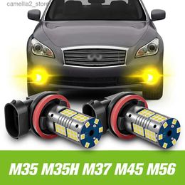 Car Tail Lights 2pcs For Infiniti M35 M35H M37 M45 M56 LED Fog Light 2006 2007 2008 2009 2010 2011 2012 2013 Accessories Q231017