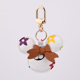 Accessories Designer Keychain Mouse Keychain Design Car Keychain Bag Charm Preference Flower Pendant Jewelry Keychain Fashion PU