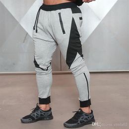 Long Short Sports Fitness Pants Stretch Cotton Men's Fitness Jogging Pants Body Engineers Jogger Outdoor Men Clothing348y