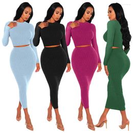 Work Dresses 2 Piece Sets Women Outfit Two Set For Skirt Vacation Outfits Woman 2023 Fall Clothes