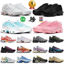 Authentic Sports Tn Plus Se Running Shoes tns Colour Flip Pack II Triple Black White Leather FC Barcelona Sisterhood Baltic Blue Womens Mens SNeaker Trainers Size 12