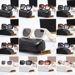Fashion Designer Sunglasses Beach Sun Glasses For Man Woman Eyeglasses 13 Colors High Quality Full Frame with Gift Box