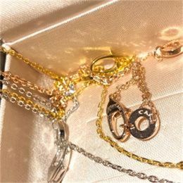 colares BGARI DIVAS DREAM colares cravejados com diamantes banhados a ouro 18K colar da mais alta qualidade designer de luxo reproduções oficiaisQ6
