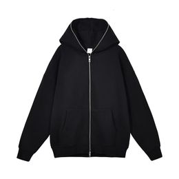 Mens Hoodies Sweatshirts Solid Zipper Jacket Unisex Outdoors Running Hoodie Fashion Sports Hooded Sweatshirt Loose Zip Up Coat Casual Streetwear 231016