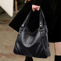 Shoulder Bags Cross Body High-end Leather Top-handle Bag Casual Tote Large Capacity Bags Luxury Designer Handbag Brand Shoulder Mainblieberryeyes