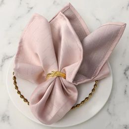 Table Napkin Stick To Napkins Paper Tablecloth For High-end El Mouth Cloth Buckle Wiping Western Restaurant Flower Household