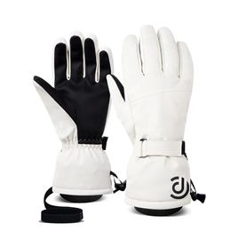 Ski Gloves Cycling Outdoor Men and Women Winter Warm Skiing Sports Can Touch Screen Pure Waterproof Ultra light Cotton 231017