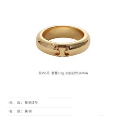 Designer Band Rings Women Men Silver Gold Fashion Ring 18k Gold Letter Band Ring Luxury Couple Rings Gift