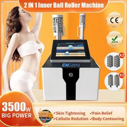 2 IN 1 Body Roller Slimming Machine Body Slimming Sculpting Fat Burning Beauty Device Fat Removal Cellulite Reduction Loss Weight Fitness Massage Machine