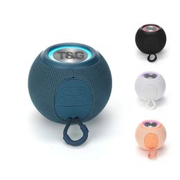 Portable Speakers TG337 Wireless Speaker Stereo Sound With Colour Lights Powerful For Indoor Outdoor Travelling 231017