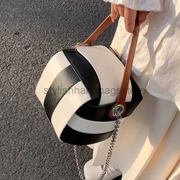 Totes Chain Ball Crossbody Bags 2023 Summer New Woven Satuel Handbags Luxury Designer PU Leather Top-Handle Bags Totestylishhandbagsstore