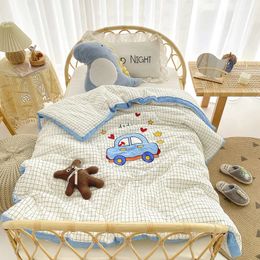 Quilts 120x150cm 150x200cm Baby Spring Summer Lightweight Sleeping Blanket Autumn Winter Kids Cute Cartoons Pure Cotton Bedding Quilts 231017