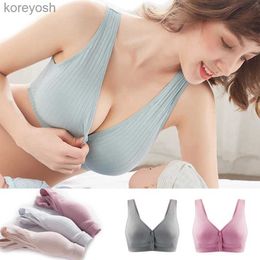 Maternity Intimates Cotton Maternity Nursing Bras Pregnant Breastfeeding Pregnancy Women Underwear Breast Feeding Bra Soutien Gorge AllaitementL231017