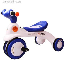 Bikes Ride-Ons Children's Tricycle Stroller Three-wheeled Baby Stroller Children's Bicycle Balance Bike Toddler Toys for Kids Car Baby Walker Q231017
