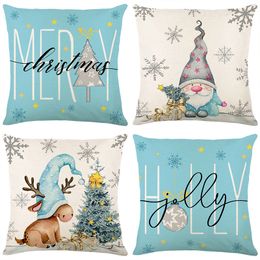 Designer Cushion cover, front printed 100% Polyester short plush back without cushion core,for living room ZY231014001PEVJYM359