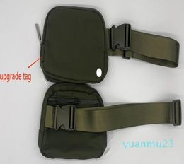 New belt bag official models ladies sports waist bag outdoor messenger chest Capacity