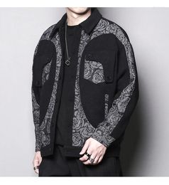 Men's Jackets Ui0865 Fashion Coats & 2023 Runway Luxury European Design Party Style Clothing