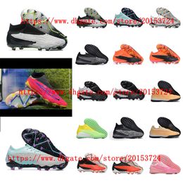 Men Soccer Shoes Phantom GX Elite FG Football Boots Men's Sneaker Cleats Professional Futsal Footwear