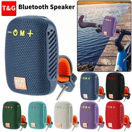 Portable Speakers Outdoor Bicycle Bluetooth Speaker TWS Wireless Stereo Sound Box Built-in Mic Hands-free Call IPX5 Waterproof Subwoofer 231017