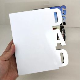 Wholesale MDF Sublimation Blank Photo Frame Wooden Lettering Photo Board Sublimating White Family Home Album Frame Heat Transfer Item Fashion