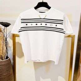 Summer luxury mens wear designer t shirts US size fashion tshirts highend cotton material handsome men casual short sleeved t shir216U