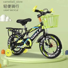 Bikes Ride-Ons Children's Bicycles 12-18 Inch Carbon Steel Frame Bicycles For Children Aged 2 To 10 Can Ride Bicycles Boys And Girls Bike New Q231018