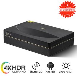 B7U Pro Home Theatre Proyector Video Projetor DLP UST Ultra Short Throw Laser Projector 4K