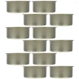 Storage Bottles 12 Pcs Coffee Cake Sealed Jar Large Dog Food Tin Tea Tins Holiday Lids Pet