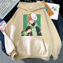 Hoodie Women 12 Loose Oversized Sweatshirts Dream Smp Anime Hoodies Kawaii Unisex Jumper Japanese Streetwear Wram Pink