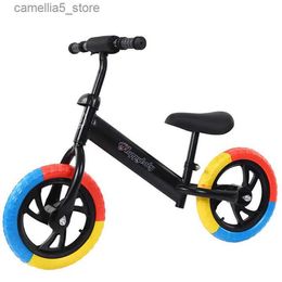 Bikes Ride-Ons 12 Inch Baby Balance Bike Walker Kids Ride on Toy for 2-6 years old Children for Learning Walk Two Wheel Scooter No Foot Pedal Q231017